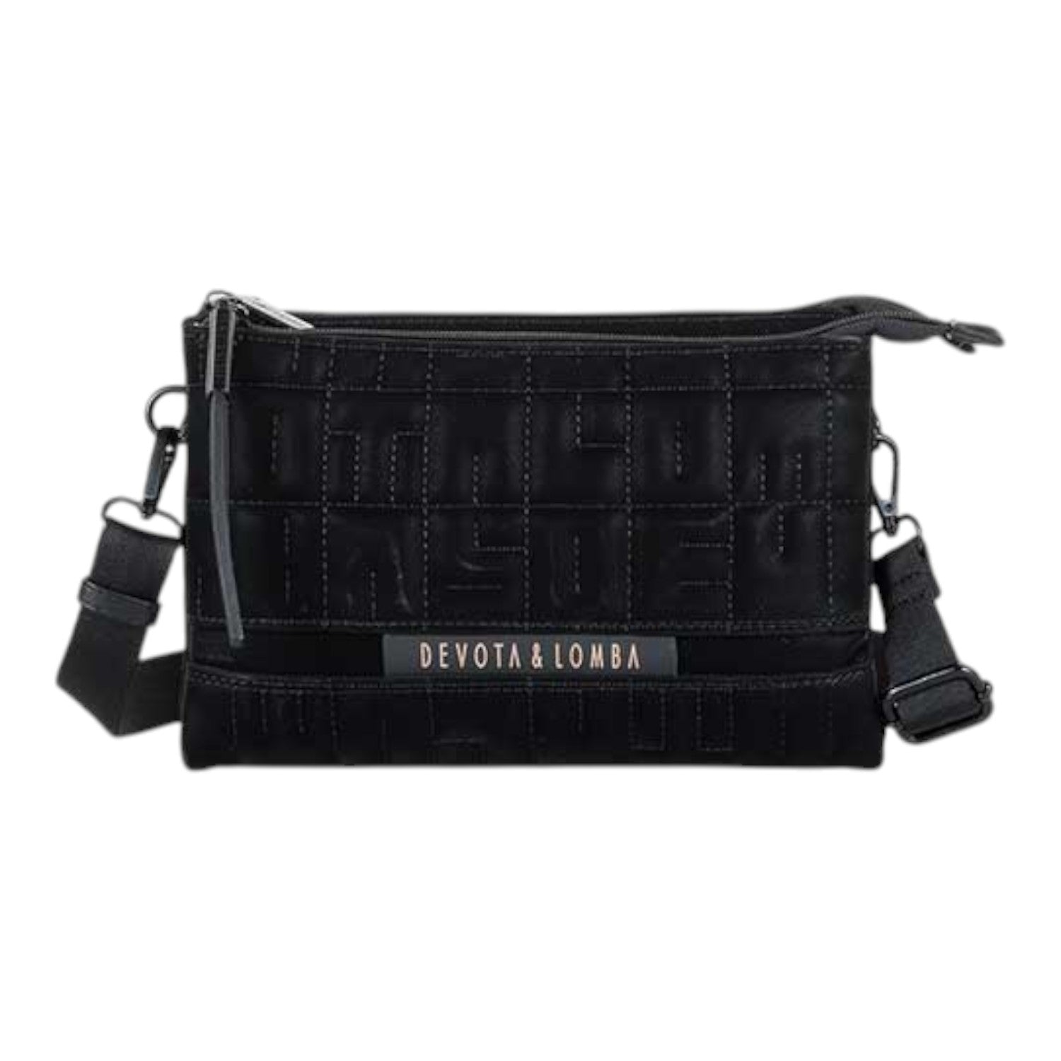 Bandolera-bolso Devota Lomba Master Negro