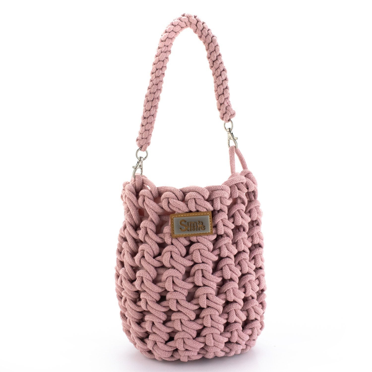 Bolso Bowling Simosastre Rebajas Bolso De Mano Bucket En Cuerda