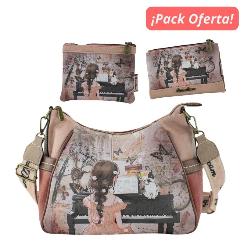 Pack Bolso Sweet Candy Rainbow Dreams...