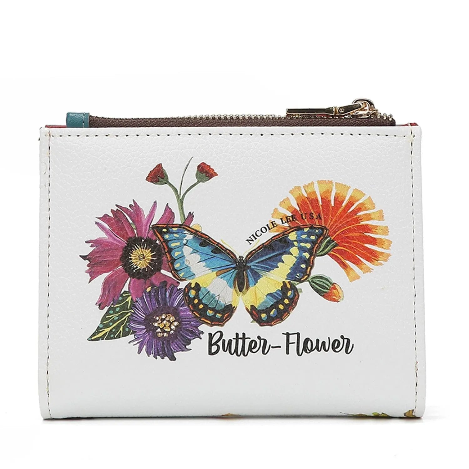 Billetero tarjetero Nicole Lee Butter Flower