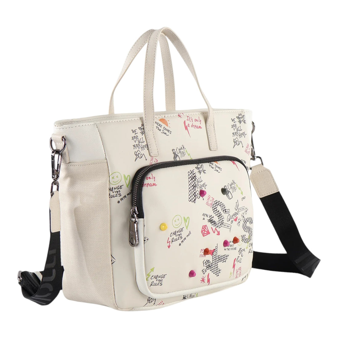 Bolso de mano Pepe moll Shirley Blanco