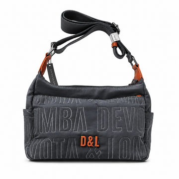 Bandolera doble Devota & Lomba Border Gris