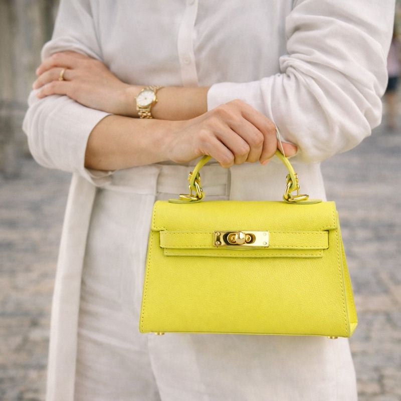 Bolso en Piel Pregato mini Latenza Lima - KimondoShop