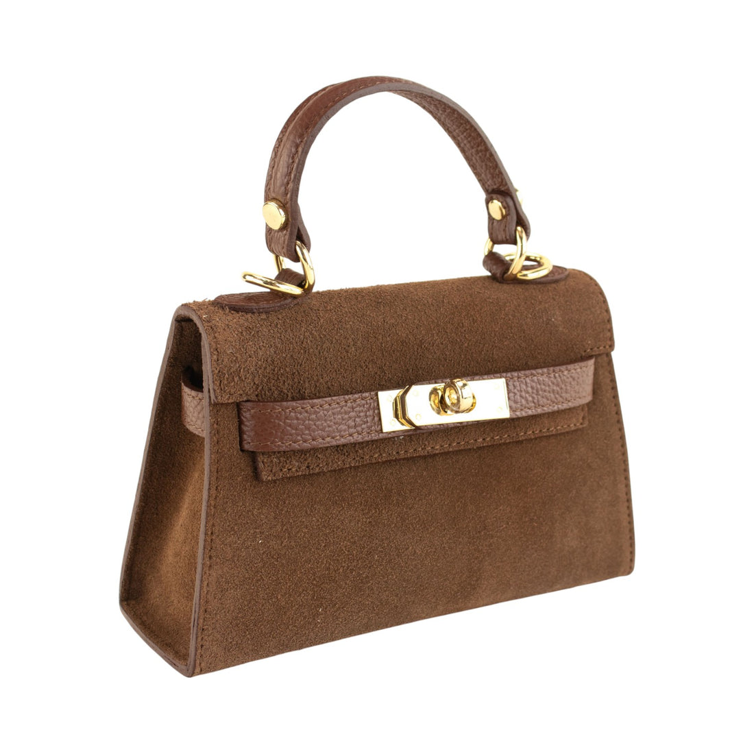 Bolso en Piel Pregato mini Latenza Ante Cuero