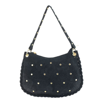 Bandolera en piel Pregato Luminia Azul marino