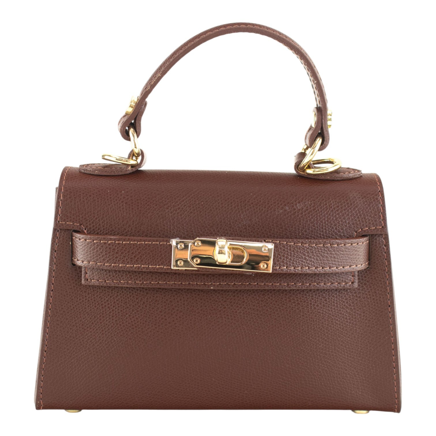 Bolso en Piel Pregato mini Latenza Cuero