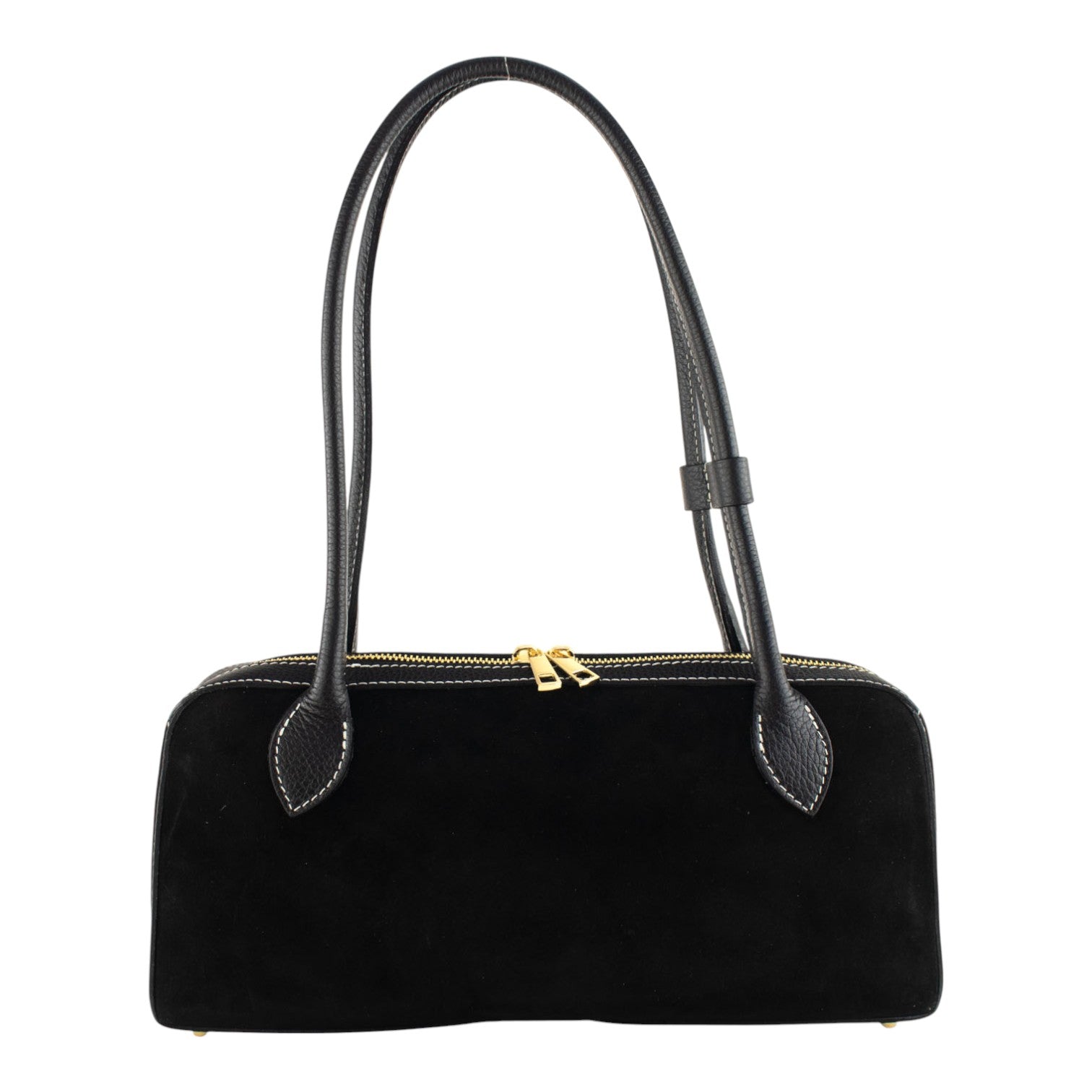 Bolso de Piel Pregato Cleo Negro