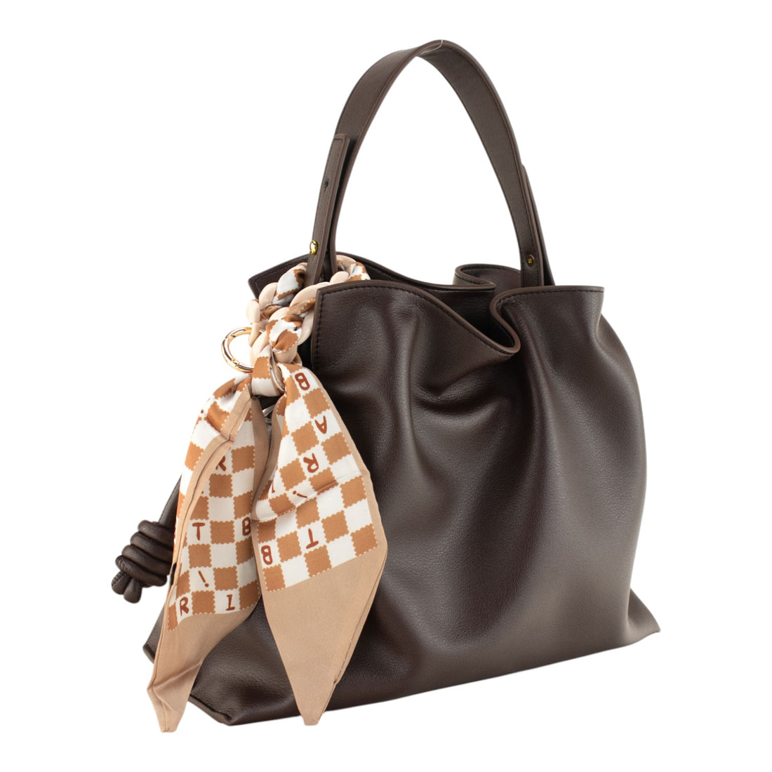 Bolso bandolera Pregato Lucca Chocolate