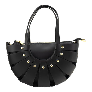 Bolso en Piel Pregato Riviera Negro