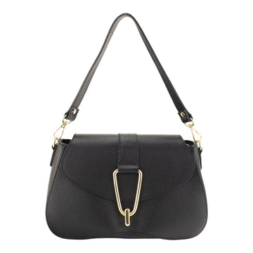 Bolso en Piel Pregato Arezzo Negro