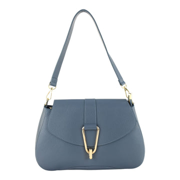 Bolso en Piel Pregato Arezzo Azul jeans