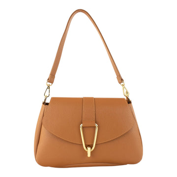 Bolso en Piel Pregato Arezzo Camel
