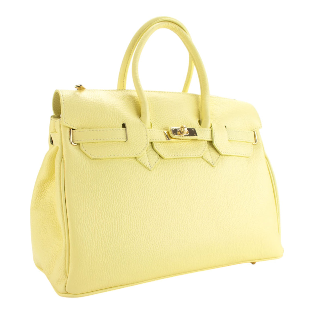 Bolso de Piel Pregato Juliette Mantequilla