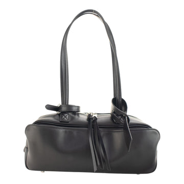 Bolso en Piel Pregato Veloura Negro