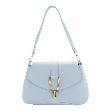 Bolso en Piel Pregato Arezzo Azul cielo