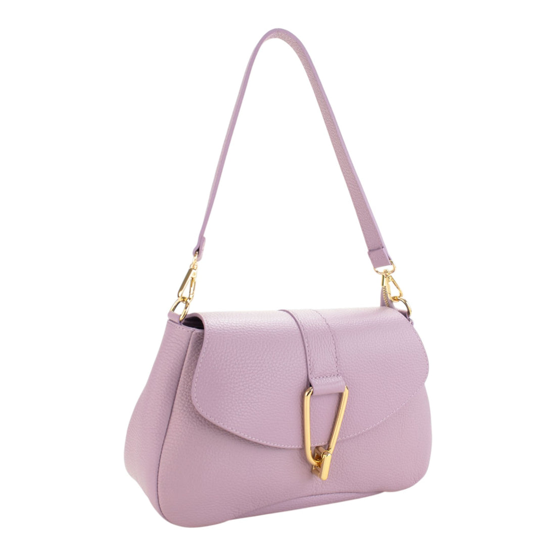 Bolso en Piel Pregato Arezzo Malva