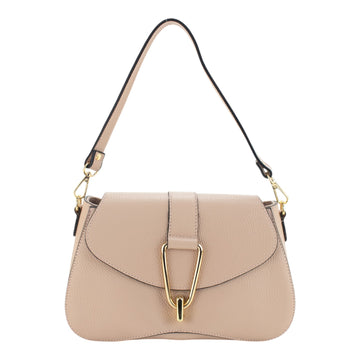 Bolso en Piel Pregato Arezzo Nude