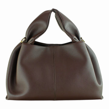 Bolso de mano Pregato Vela Chocolate