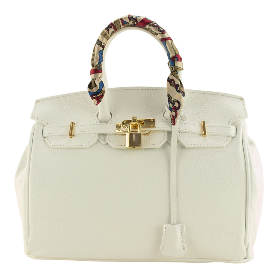 Bolso de mano Pregato Verona Blanco