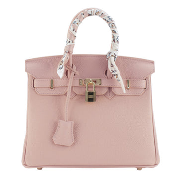 Bolso de mano Pregato Verona Gold Rosa · 25cm