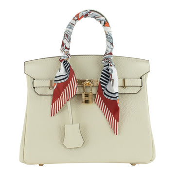 Bolso de mano Pregato Verona Gold Beige · 25cm