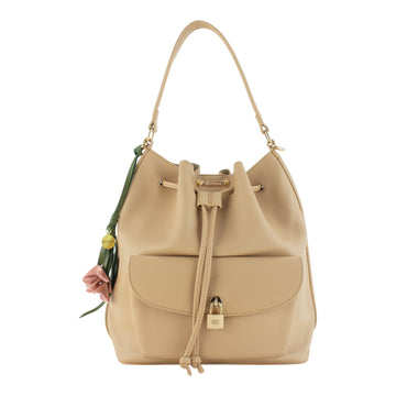 Bolso bombonera Alchiara Dhalia Melocotón