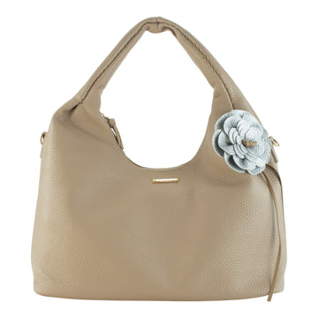 Bolso hobo Alchiara Magnolia Taupe