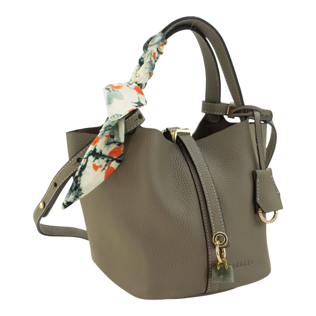 Bolso de mano Pregato Torino Taupe