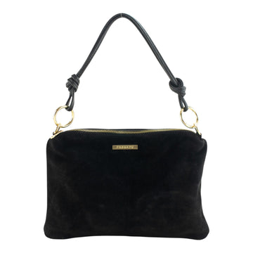 Bandolera de Piel Pregato Lecce Negro