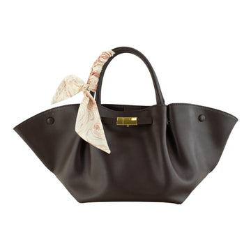Bolso en Piel Pregato Libera Chocolate