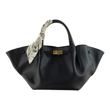 Bolso en Piel Pregato Libera Negro