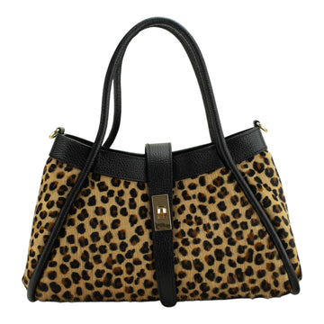 Bolso de piel Pregato Pralina Guepardo