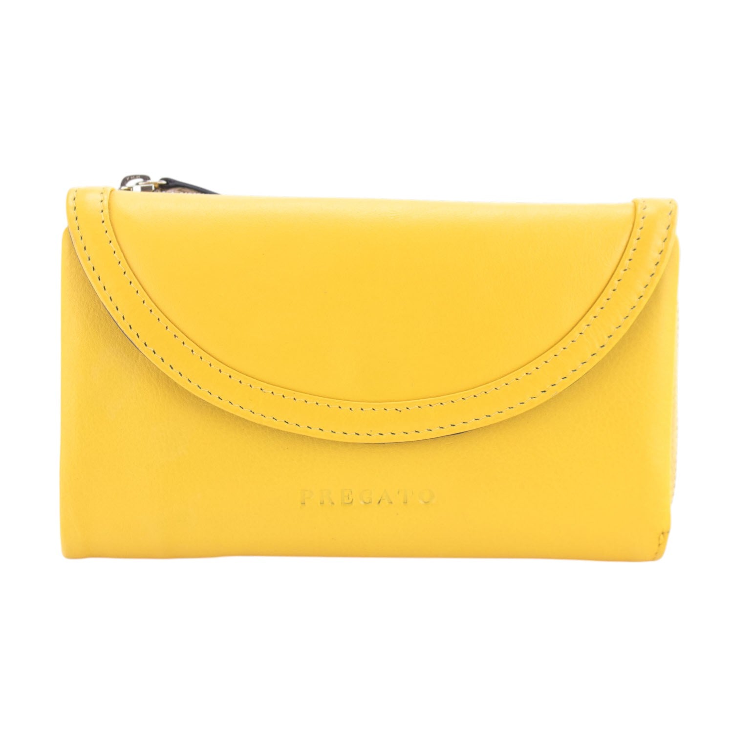 Billetero de piel Premium Pregato Sole Intenso