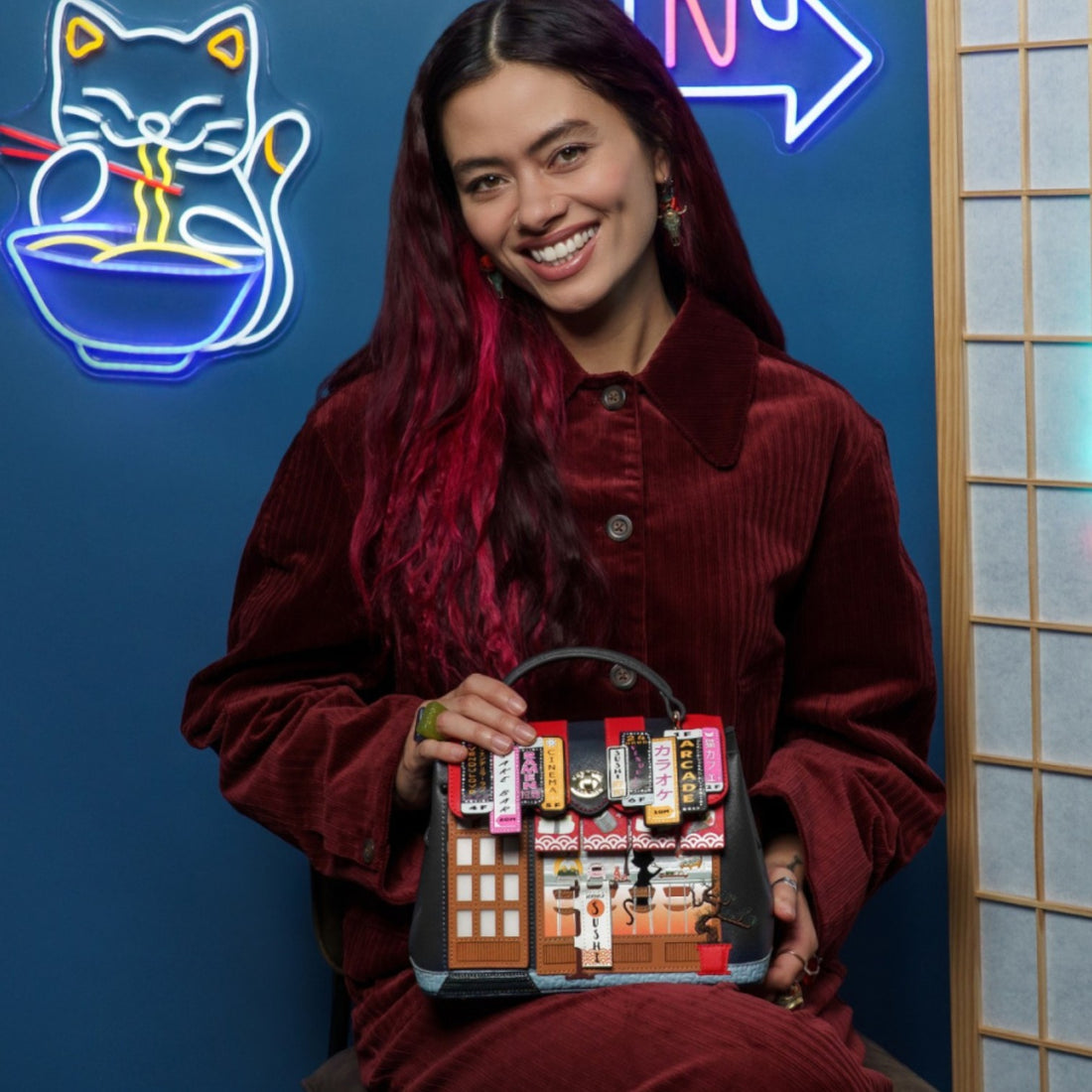 Bolso mini Grace Vendula Sushi Blue edition