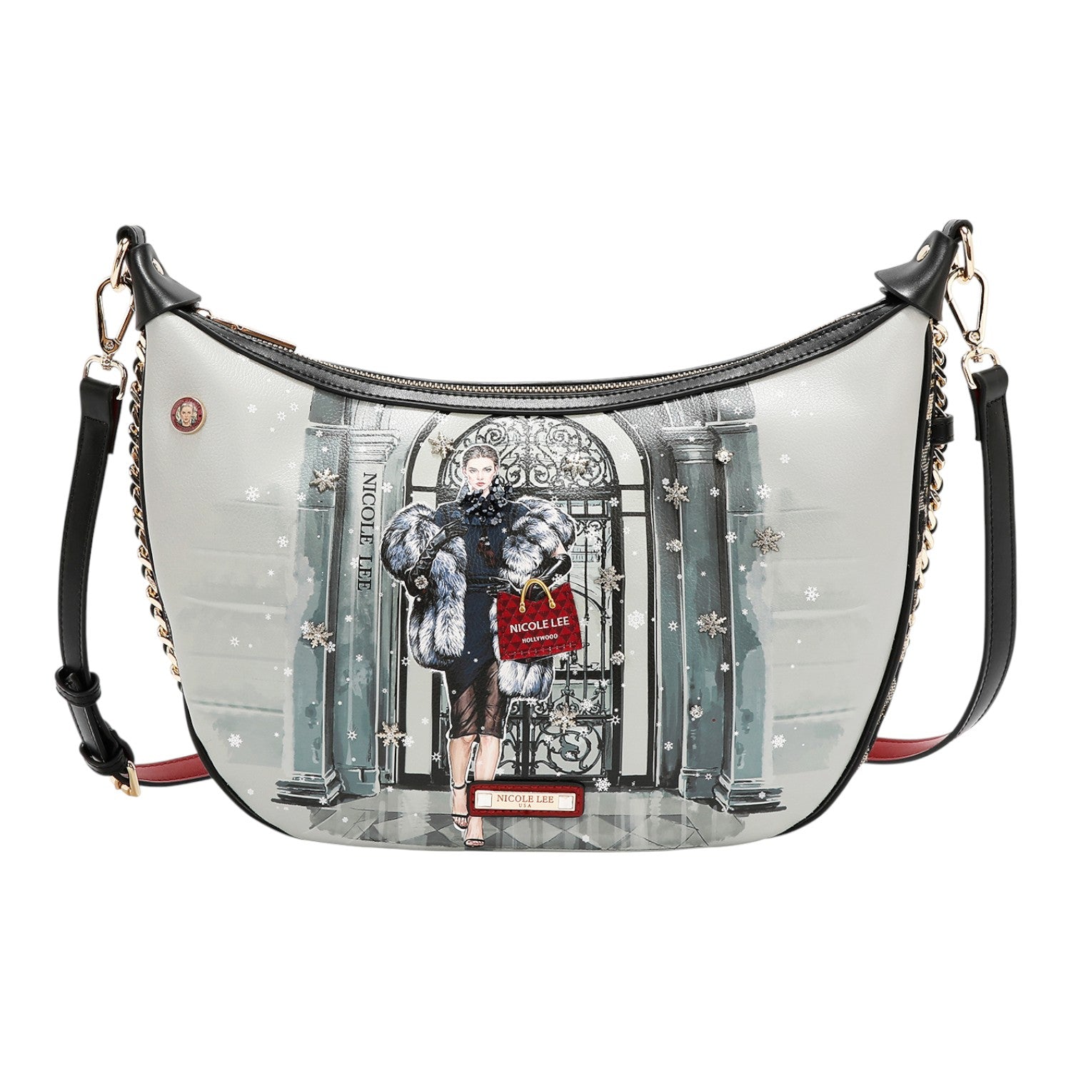 Bandolera Nicole Lee Moda SnowFlake