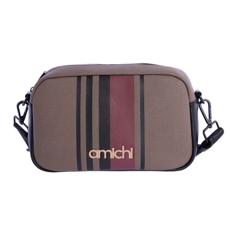 Bandolera Amichi Londres Taupe - KimondoShop