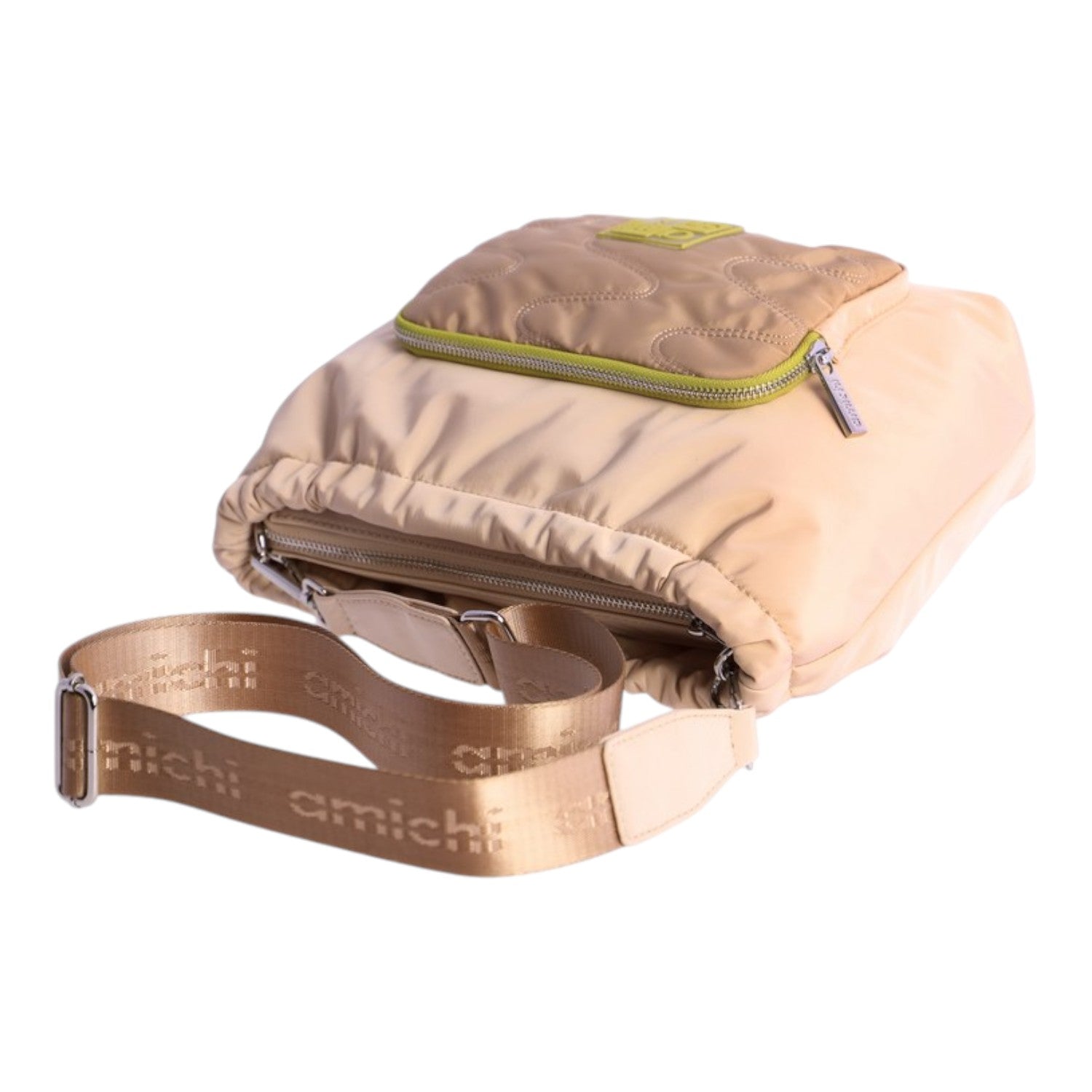 Bandolera Amichi Ripple Beige - KimondoShop