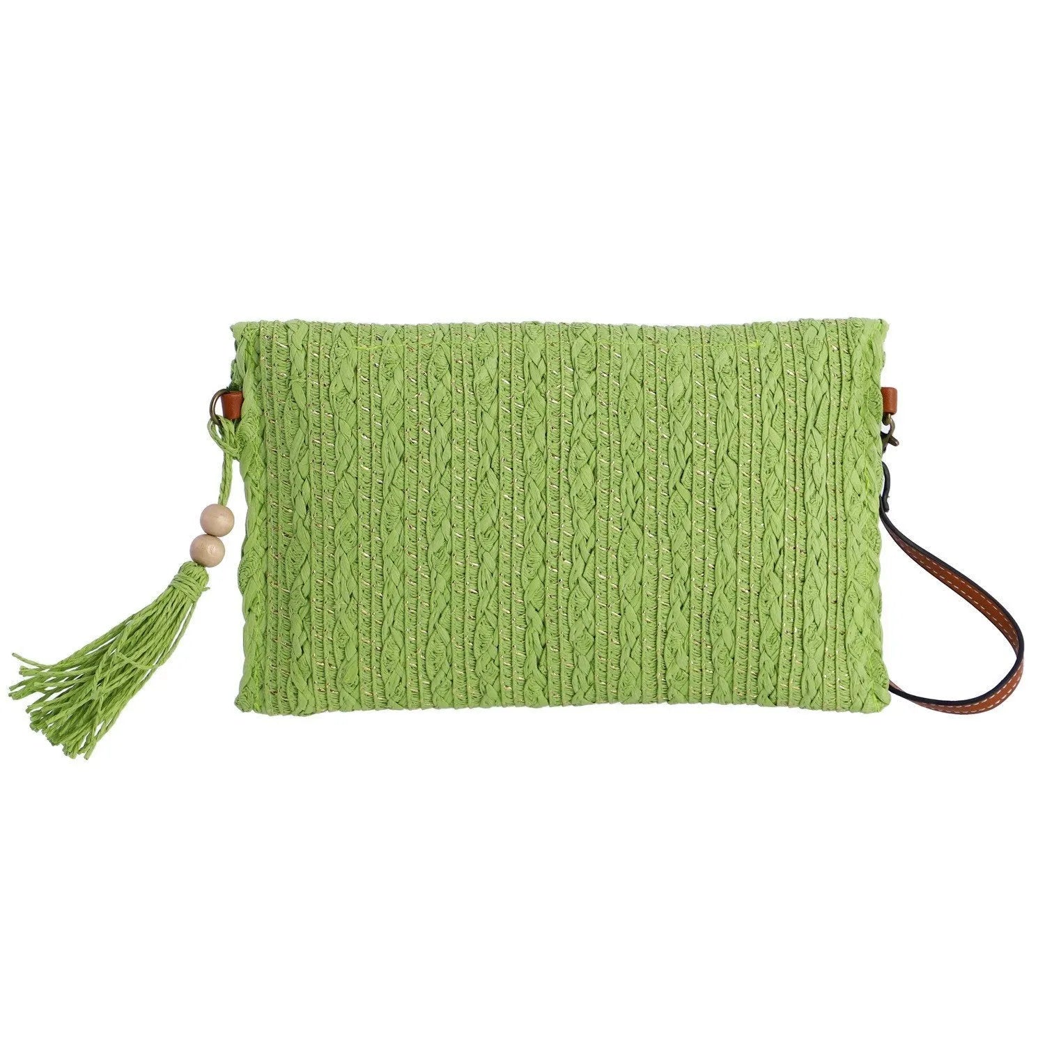 Bandolera clutch rafia Amichi Fosi - KimondoShop