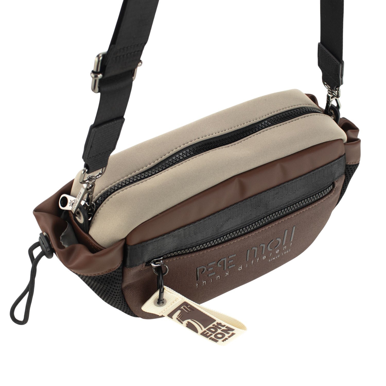 Bandolera Pepe Moll Sarah Marrón - KimondoShop