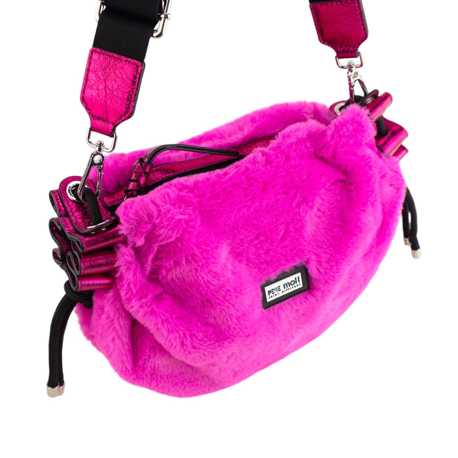 Bandolera Pepe Moll Surf Nutria Fucsia - KimondoShop