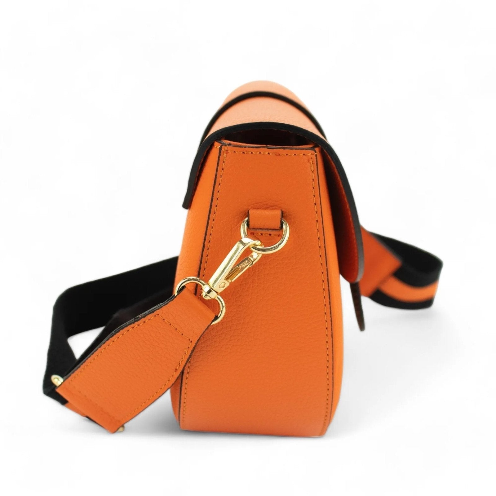 Bandolera Piel Pregato Aria Naranja - KimondoShop