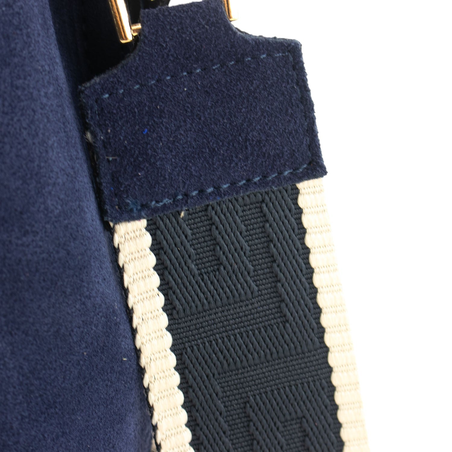 Bandolera Piel Pregato Secchio Peach Azul marino - KimondoShop