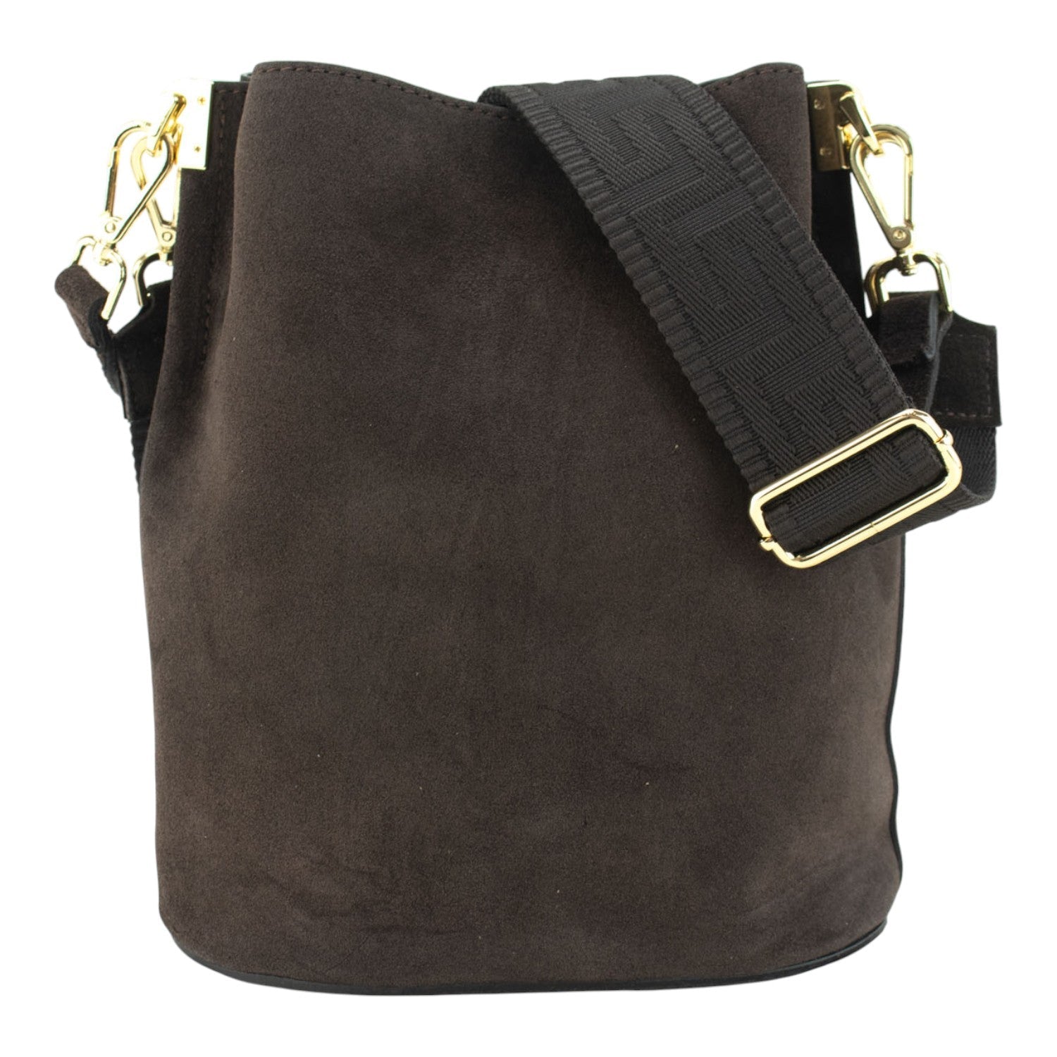 Bandolera Piel Pregato Secchio Peach Chocolate - KimondoShop