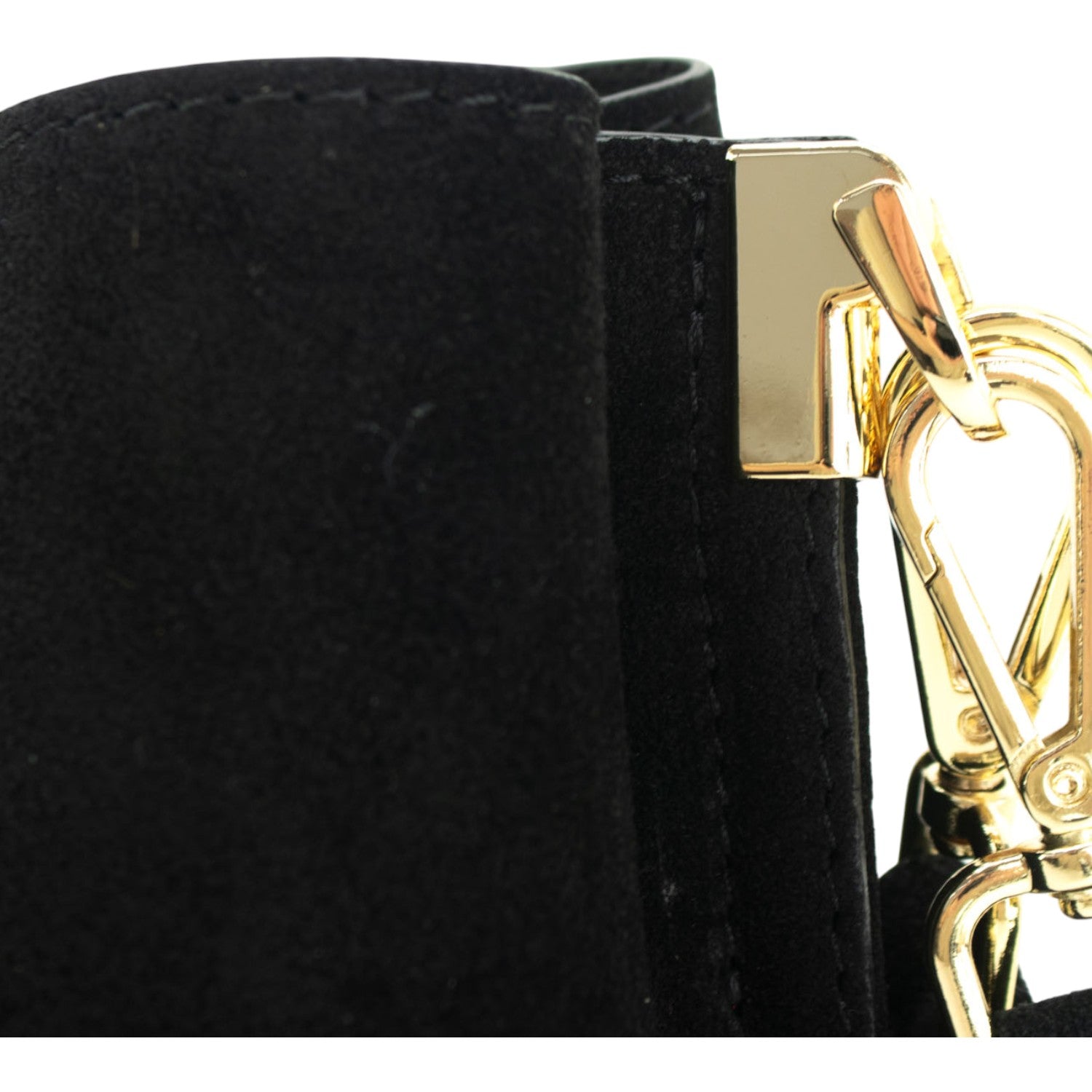 Bandolera Piel Pregato Secchio Peach Negro - KimondoShop