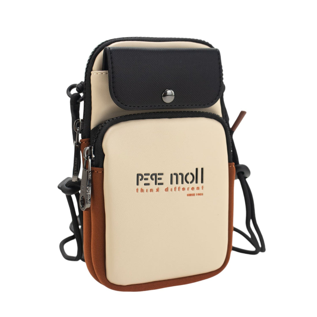 Bandolera porta móvil Pepe Moll Surf Beige - KimondoShop