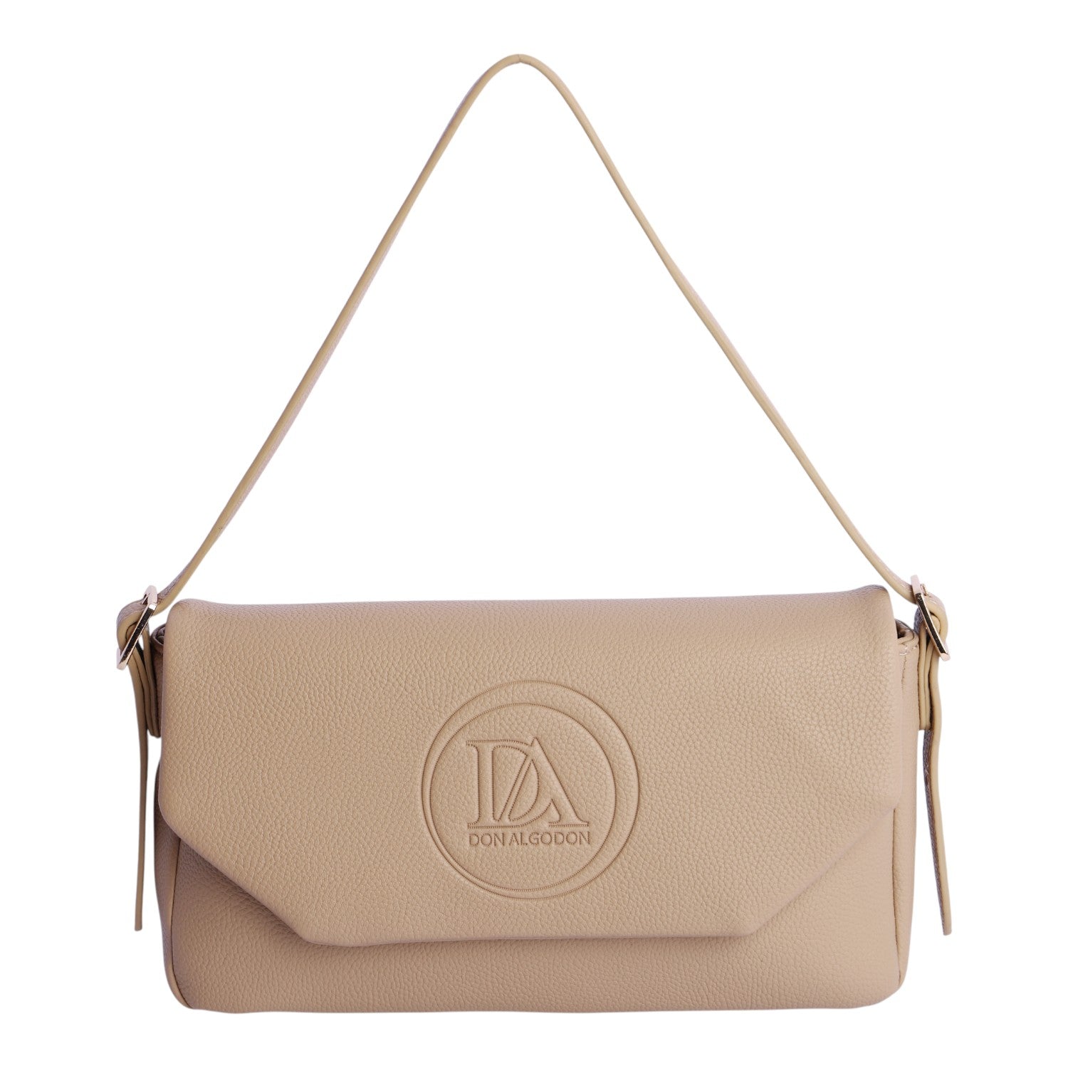 Bandolera solapa Don Algodon Oslo Beige - KimondoShop