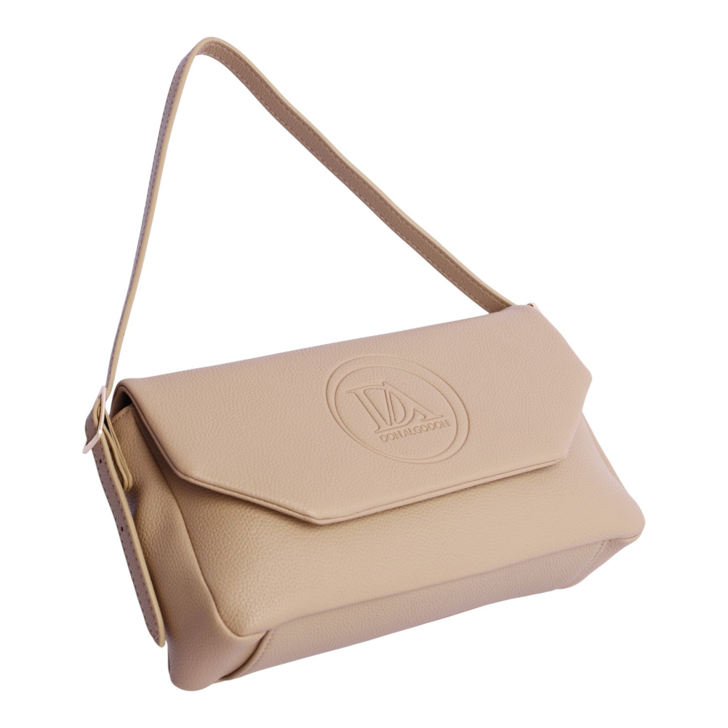Bandolera solapa Don Algodon Oslo Beige - KimondoShop
