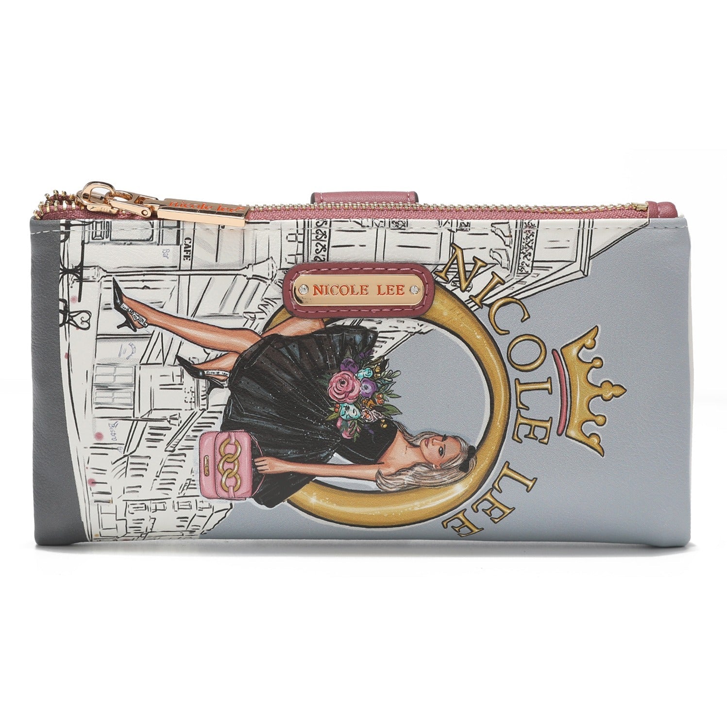 Billetero largo touch Nicole Lee Dreaming The City - KimondoShop