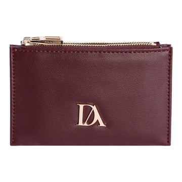 Billetero mediano Don Algodon Aura Clásica Burdeos - KimondoShop