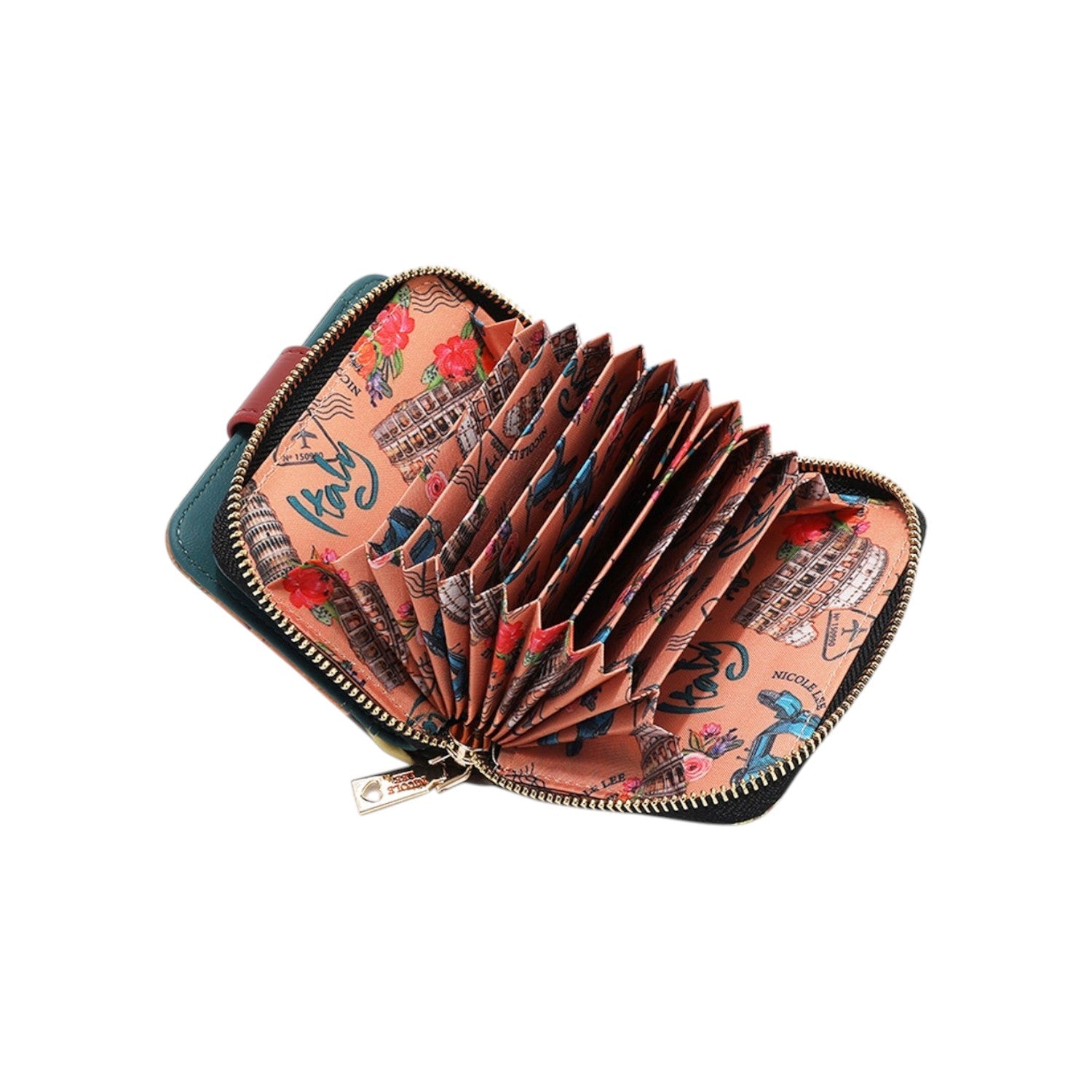 Billetero pequeño Nicole Lee Martha Travels Italy - KimondoShop